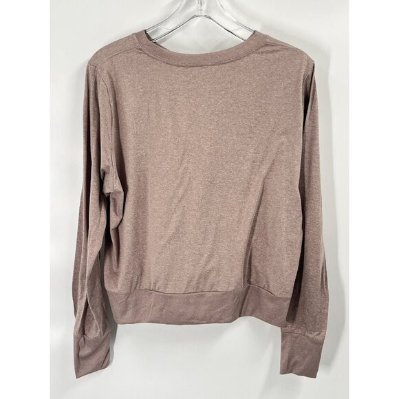 Vuori Women's Long Sleeve Tee - Mauve - Picture 4 of 5